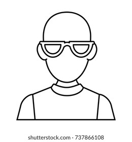 young man avatar character