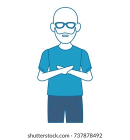 young man avatar character