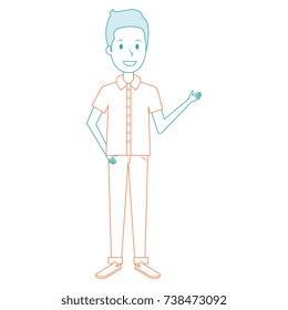 young man avatar character