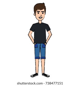 young man avatar character