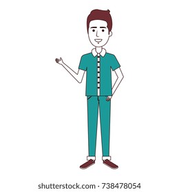 young man avatar character