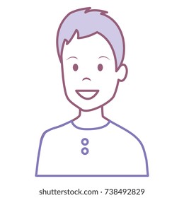 young man avatar character
