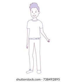 young man avatar character