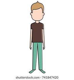 young man avatar character