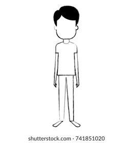 young man avatar character