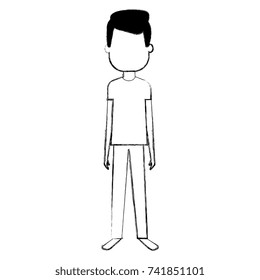 young man avatar character