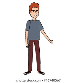 young man avatar character