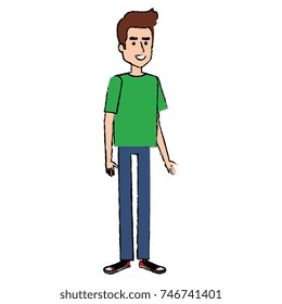 young man avatar character