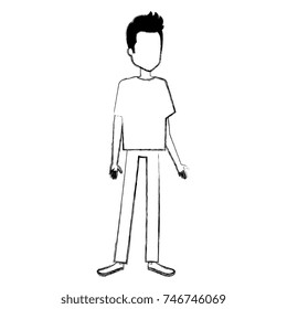 young man avatar character