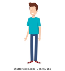 young man avatar character