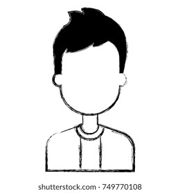 young man avatar character