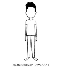 young man avatar character