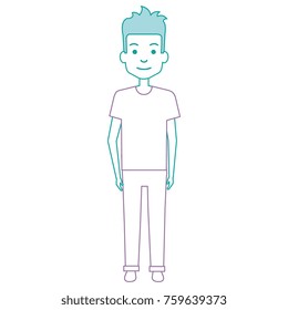 young man avatar character