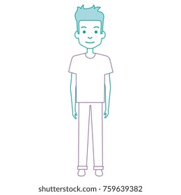 young man avatar character