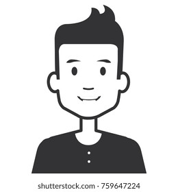 young man avatar character