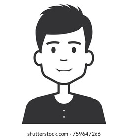 young man avatar character
