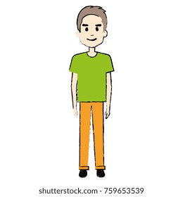 young man avatar character