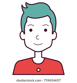 young man avatar character
