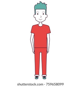 young man avatar character