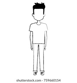 young man avatar character