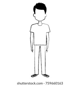 young man avatar character