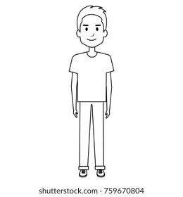young man avatar character