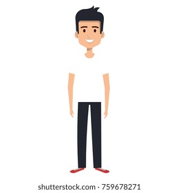 young man avatar character