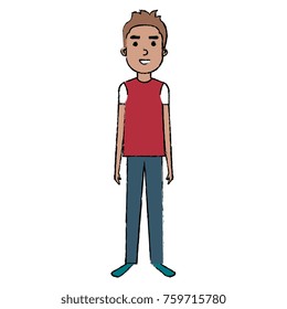 young man avatar character