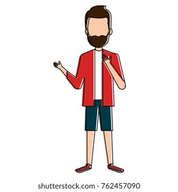 young man avatar character