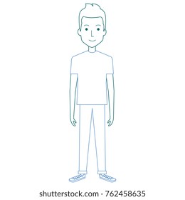 young man avatar character
