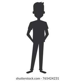 young man avatar character