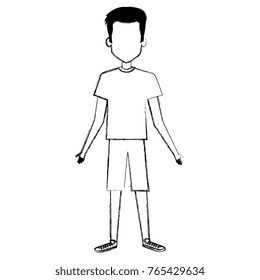 young man avatar character
