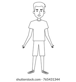 young man avatar character
