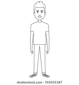 young man avatar character