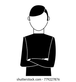young man avatar character