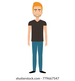 young man avatar character