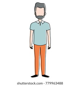 young man avatar character