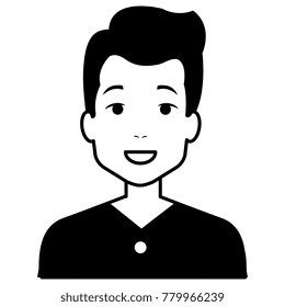 young man avatar character