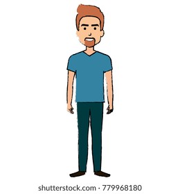 young man avatar character