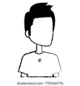 young man avatar character