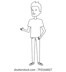 young man avatar character