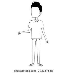 young man avatar character