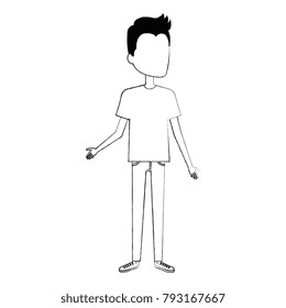 young man avatar character