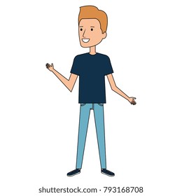 young man avatar character