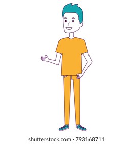 young man avatar character