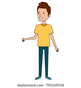 young man avatar character