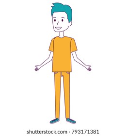 young man avatar character