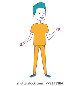 young man avatar character