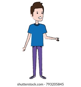 young man avatar character