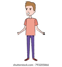 young man avatar character